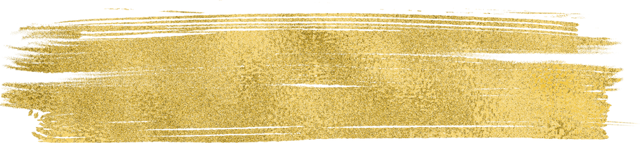 Gold Smear brush stroke